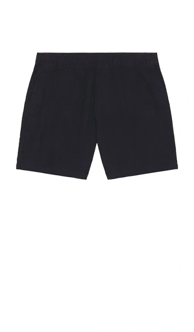 Paige Elijah Elasticated-waistband Shorts In Blue
