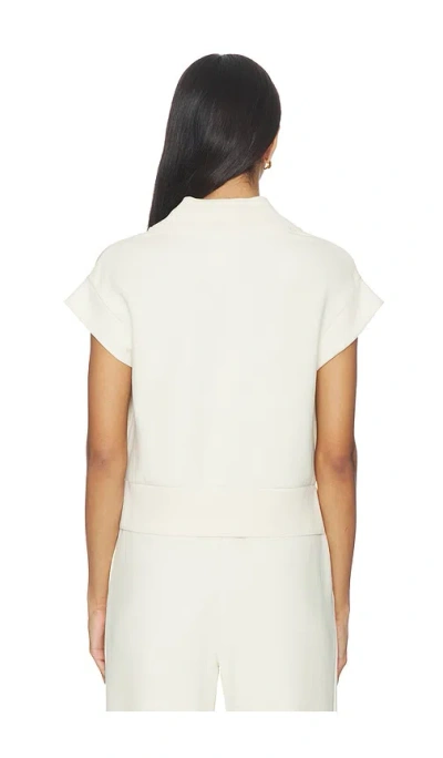 Varley Gracee 브이넥 탱크탑 In White