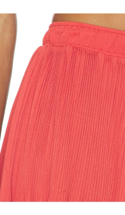 Varley Davina 하이 라이즈 스코트 In Red