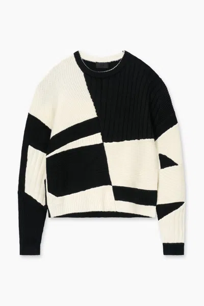 Rta Aimee Knit Sweater In Black