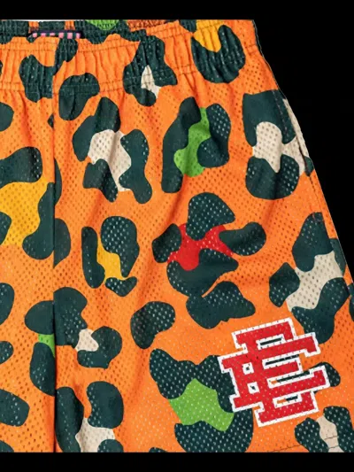Eric Emanuel Leopard-pattern Shorts In Multi