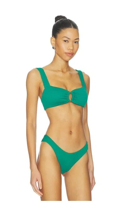 L*space Willow Bikini Top In Green