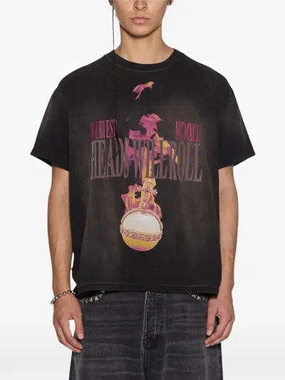 Ksubi H.w.r Sid Sun-faded T-shirt In Black