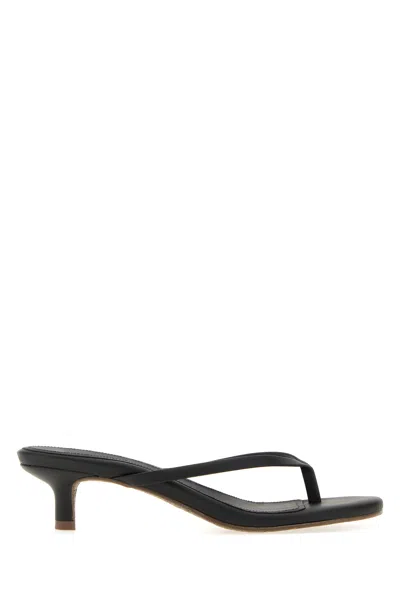 Tkees Julia Kitten Heel Flip Flop In Black