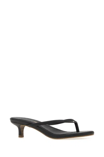 Tkees Julia Kitten Heel Flip Flop In Black