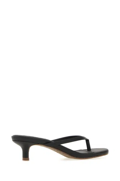 Tkees Julia Kitten Heel Flip Flop In Black