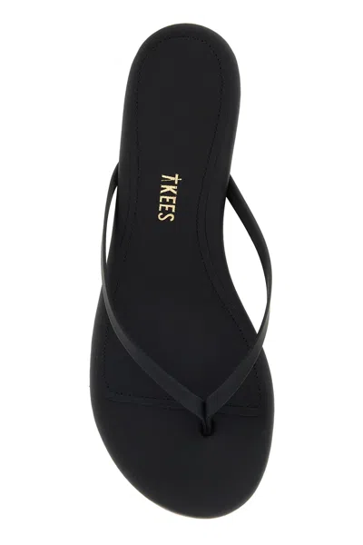 Tkees Julia Kitten Heel Flip Flop In Black
