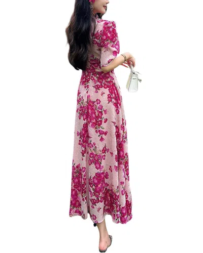 Adele Berto Midi Dress In Multi