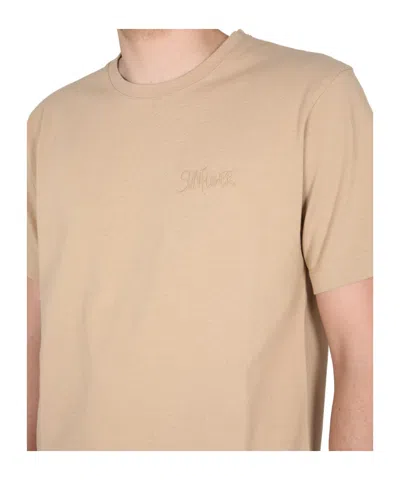 Sunflower Man T-shirt Sand Size L Organic Cotton In Brown