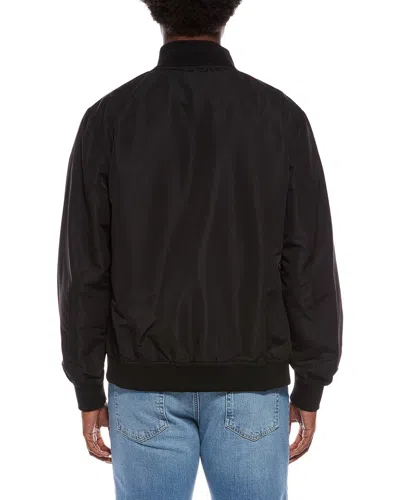 Slate & Stone Solid Bomber Jacket In Black