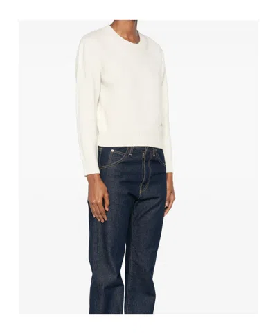 A.p.c. Esther Virgin Wool Crew-neck Sweater In Neutral