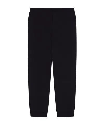Ea7 Logo Track Pants In Blue
