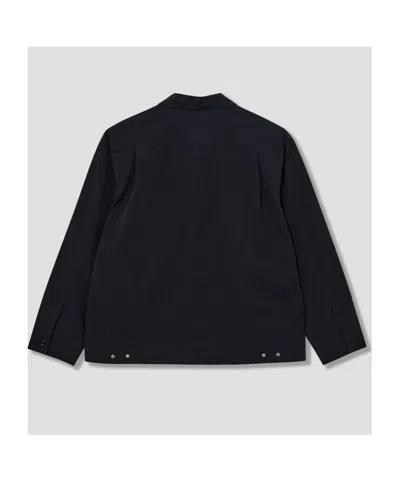 Norse Projects Collared Casual Jacket In Black