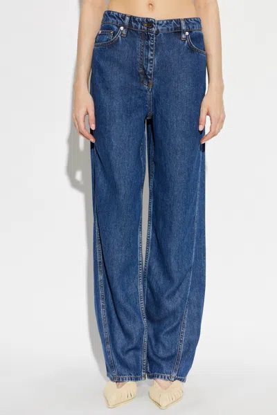 Iro Belt Loop Jeans In Blue