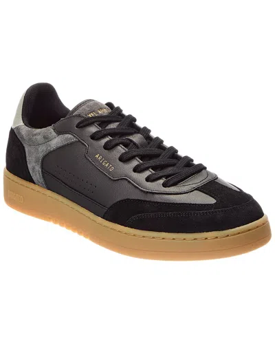 Axel Arigato Dice T-toe Suede Sneaker In Animal Print