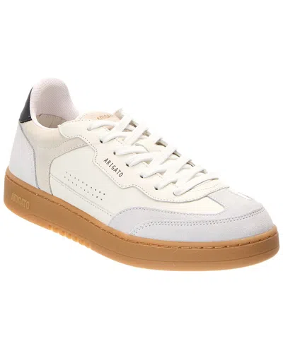 Axel Arigato Dice T-toe White Low Top Sneakers With Logo Patch On The Tongue And Logo Lettering On The Rear In Le