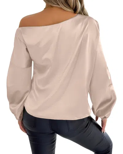 Adele Berto Blouse In Neutral