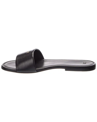 Celine Elegant Flat Slip-on Sandals For Summer In Black