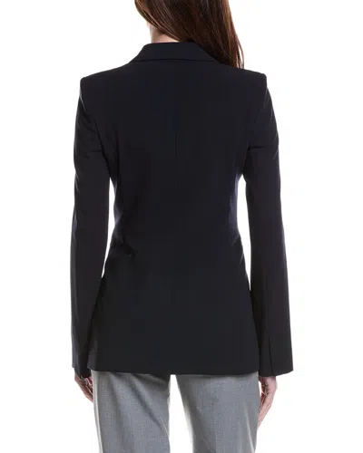 Fforme Bennet Tailored Wool-blend Jacket In Black