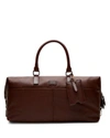 Ted Baker Leather Duffel Bag - Brown In Tan