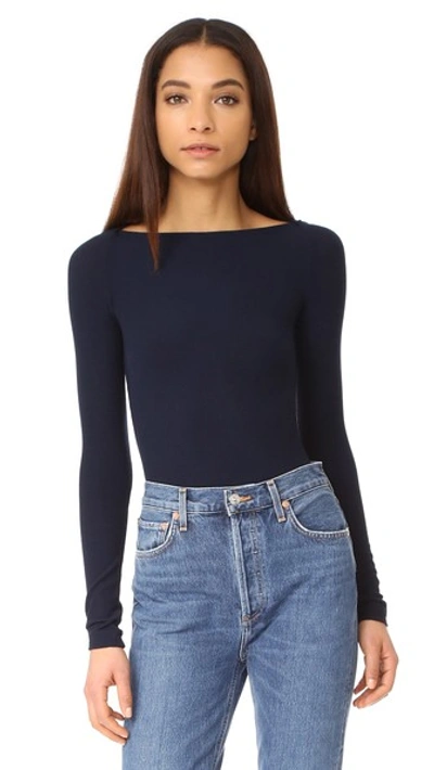 Getting Back To Square One St. Germain Pullover In Navy