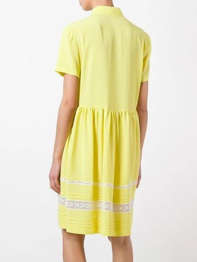 Shop P.a.r.o.s.h Anja Dress In Yellow