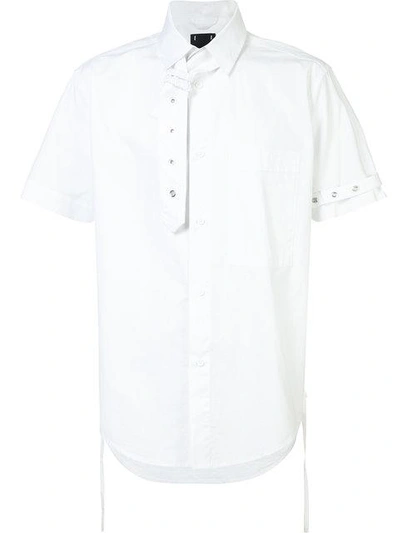 Craig Green Eyelet Detail Short Sleeve Shirt