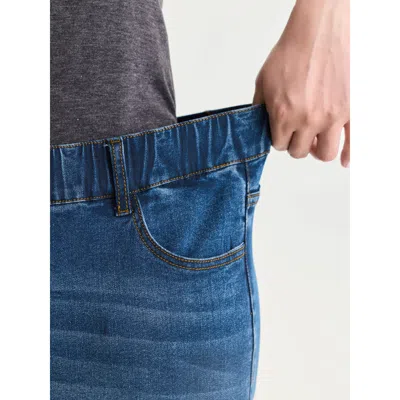 Bloomchic Pull-on Stretchy Denim Shorts