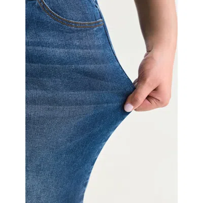 Bloomchic Pull-on Stretchy Denim Shorts