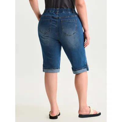 Bloomchic Pull-on Stretchy Denim Shorts