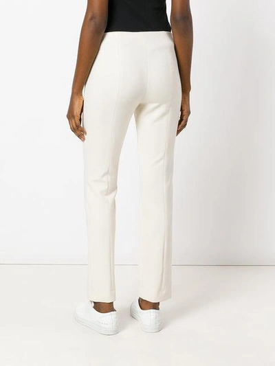Shop Theory Slim-fit Trousers - White