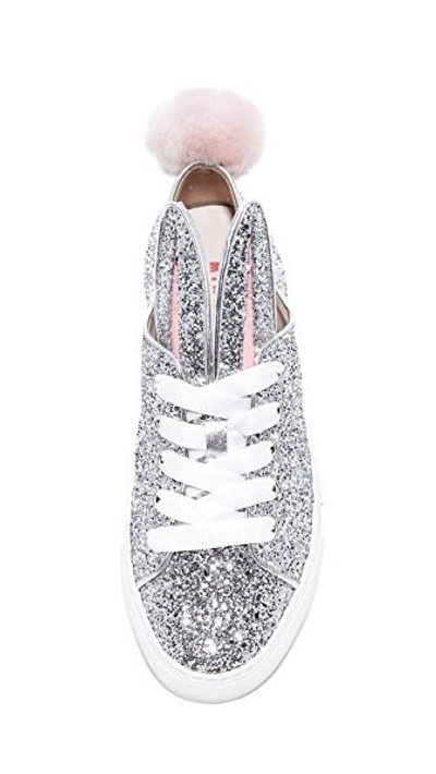 Shop Minna Parikka Tail Sneakers In Silver