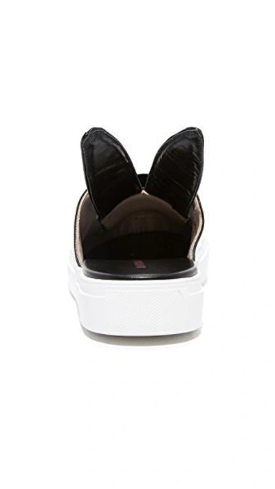 Shop Minna Parikka Bunny Slip On Sneakers In Black