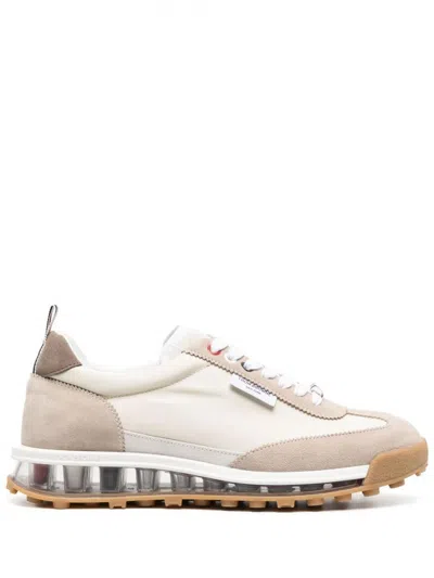Thom Browne Tech Runner Sneaker In Beige