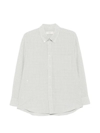 Dunst Grey Regular Solid Shirt In Gray