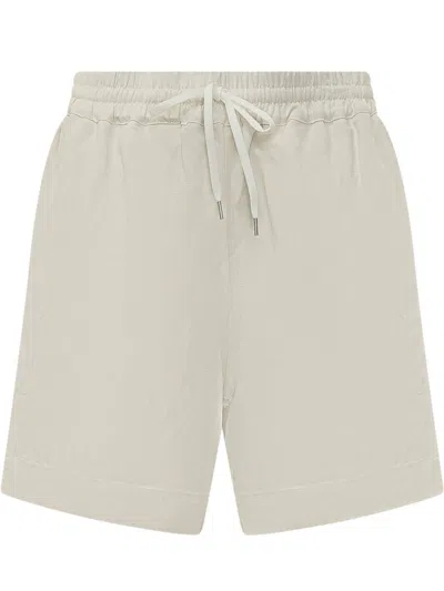 Studio Nicholson Karya Elasticated Drawstring Shorts In Neutral