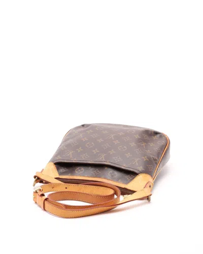 Pre-owned Louis Vuitton Monogram Odeon Pm Bag In Brown