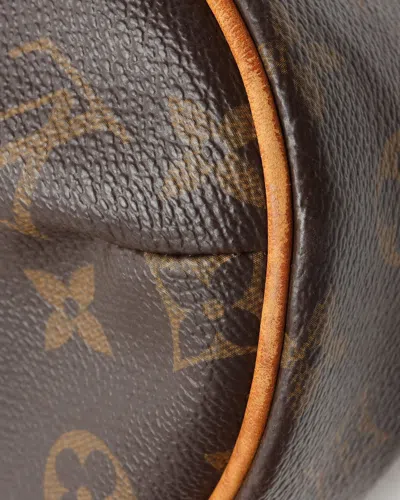 Pre-owned Louis Vuitton Monogram Odeon Pm Bag In Brown