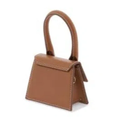 Jacquemus Adjustable Shoulder Strap Shoulder Bag In Brown