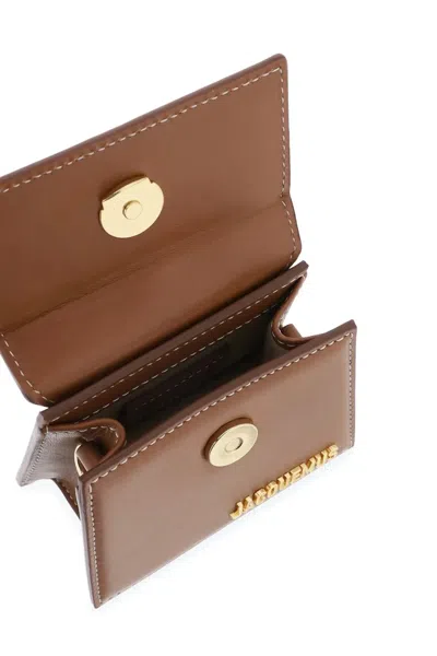 Jacquemus Adjustable Shoulder Strap Shoulder Bag In Brown