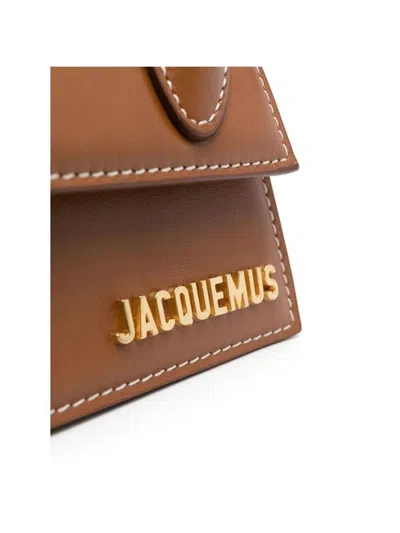 Jacquemus Adjustable Shoulder Strap Shoulder Bag In Brown