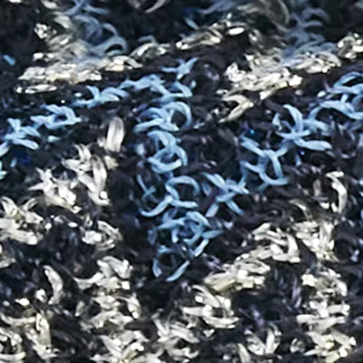 Missoni Knot-front Zigzag Headband In Blue