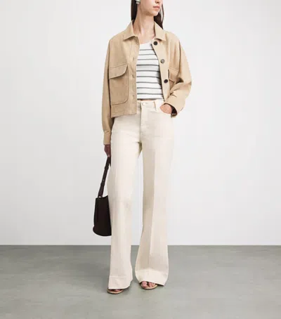 Rag & Bone Ruby Flared Jeans In Neutral
