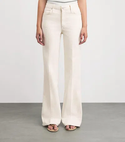 Rag & Bone Ruby Flared Jeans In Neutral