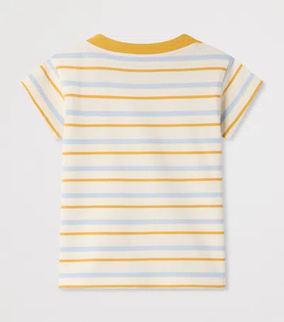 Bonpoint Cotton Stripe T-shirt In Multi