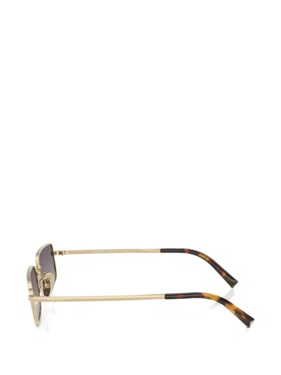 Prada Rectangle-frame Sunglasses In Brown