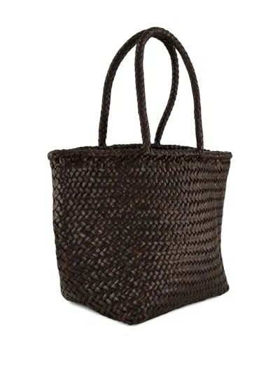 Dragon Diffusion Small Grace Tote Bag In Brown