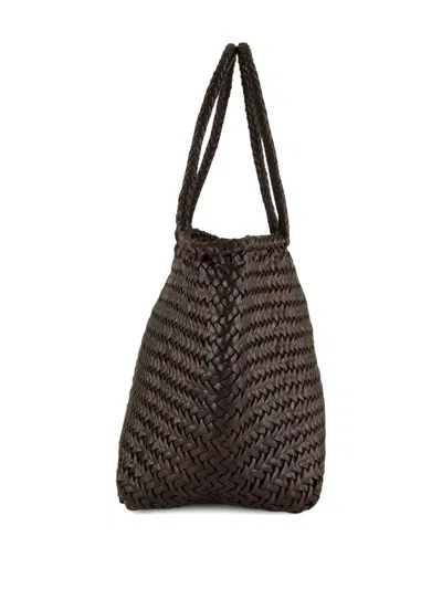 Dragon Diffusion Small Grace Tote Bag In Brown