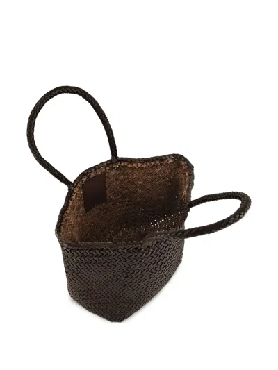 Dragon Diffusion Small Grace Tote Bag In Brown