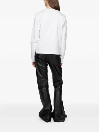 Acne Studios Long-sleeve Top In White